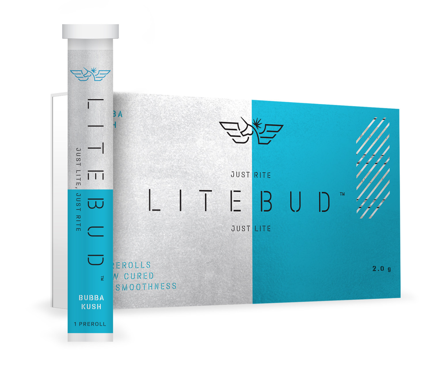 LiteBud pre-roll Bubba kush.